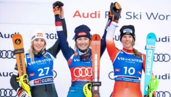 Ski alpin: 99e victoire pour Mikaela Shiffrin, la 100e sur toutes les lèvres