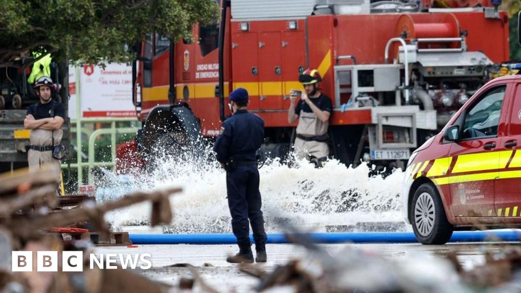 Spain rescuers search underground parking as fresh flooding hits Barcelona