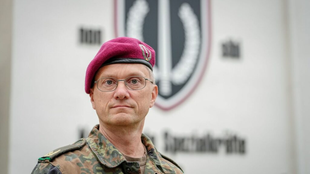 Brigadegeneral Alexander Krone. Foto: Kay Nietfeld/dpa