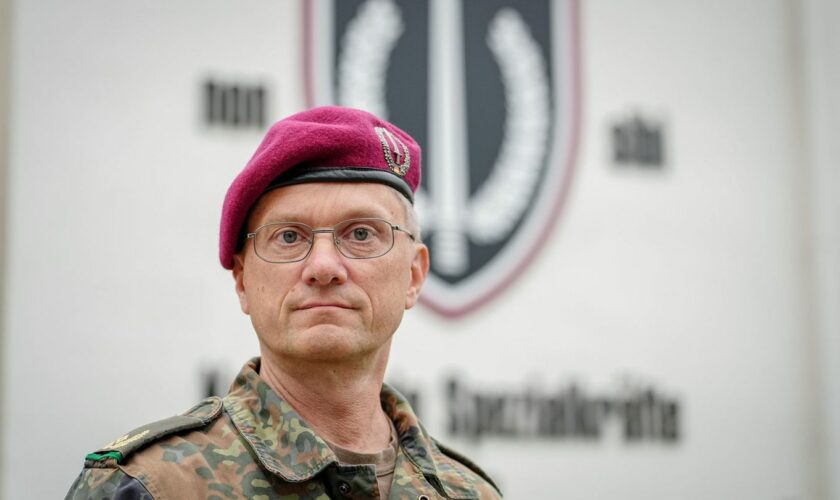 Brigadegeneral Alexander Krone. Foto: Kay Nietfeld/dpa