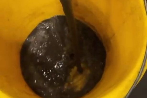 Stomach-churning footage of brown sludge shows how dirty tube seats really are