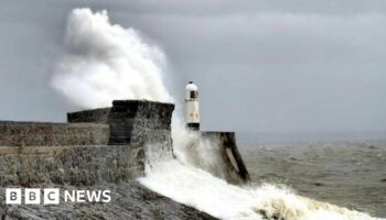 Storm Bert brings landslide and 82mph gusts