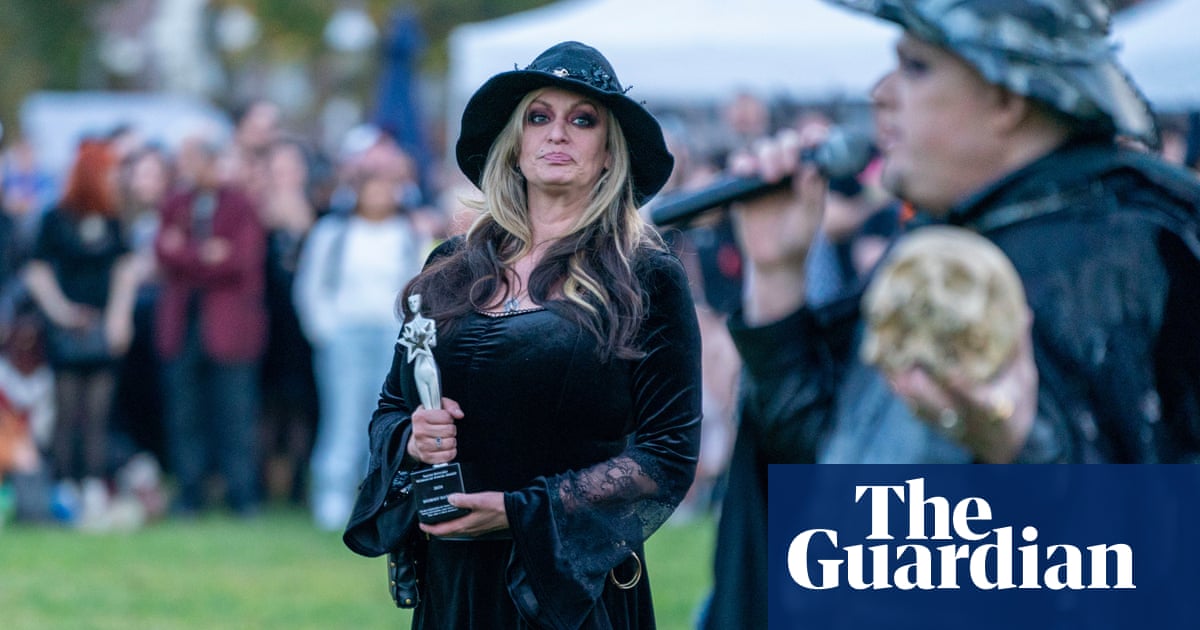 Stormy Daniels honored at witches’ ceremony in Salem, Massachusetts