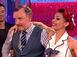 Strictly's Dianne Buswell breaks down in tears as she pays tribute to dance partner Chris McCausland for 'coming out of his safe space' after his incredible Quickstep