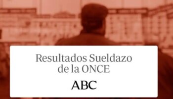 Sueldazo ONCE: comprobar resultados de hoy domingo, 17 de noviembre de 2024