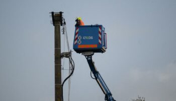 Tempête Caetano: 47.000 foyers toujours privés d'électricité en France