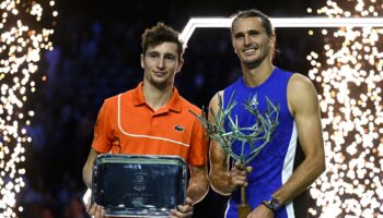 Tennis : Alexander Zverev, dernier empereur de Bercy, met fin au rêve d’Ugo Humbert