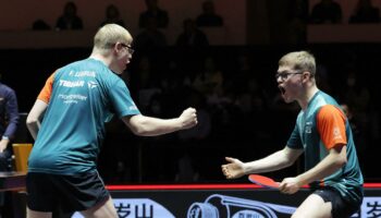 Tennis de table : les Français assurés d’une finale en double masculin au WTT Finals au Japon