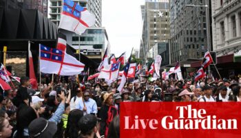 Tens of thousands march to New Zealand parliament to protest controversial Māori treaty bill – live