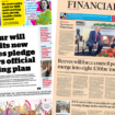 The Papers: Labour to 'miss homes pledge' and 'pension megafunds' plan