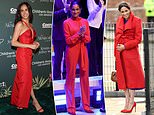 The REAL reason Meghan loves to wear red, according to a style expert... and it's not what you think