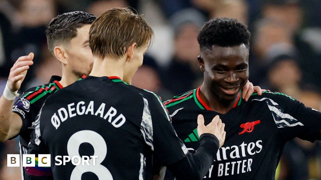 Martin Odegaard and Bukayo Saka