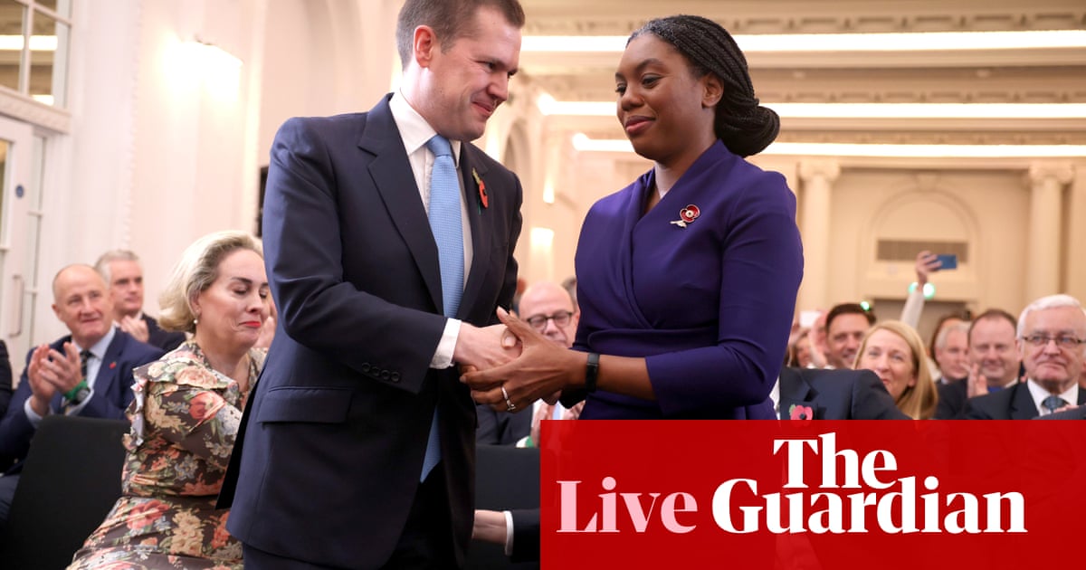 Tory leadership election live: Kemi Badenoch elected new Conservative leader