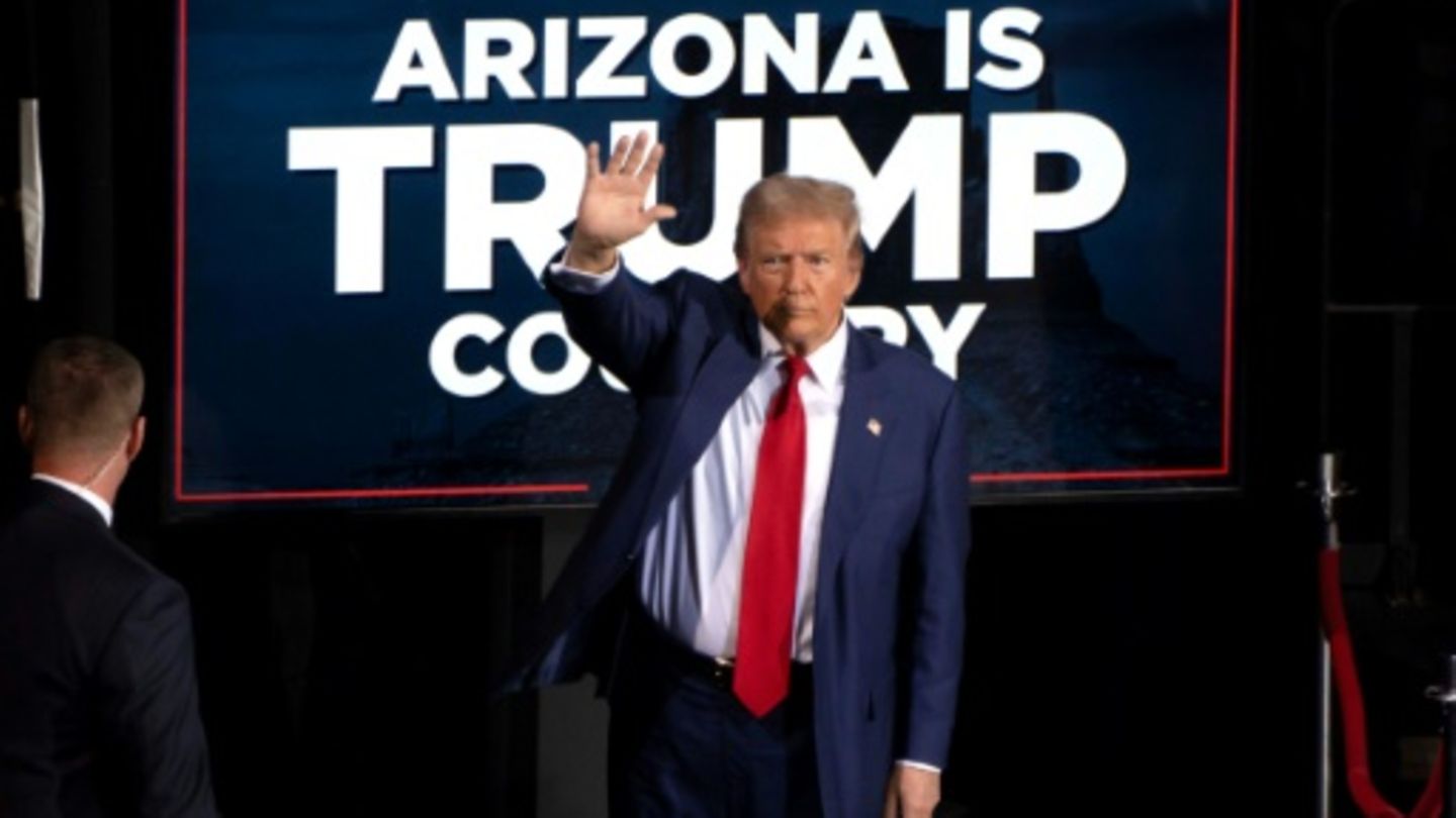 Donald Trump im September im Wahlkampf in Arizona