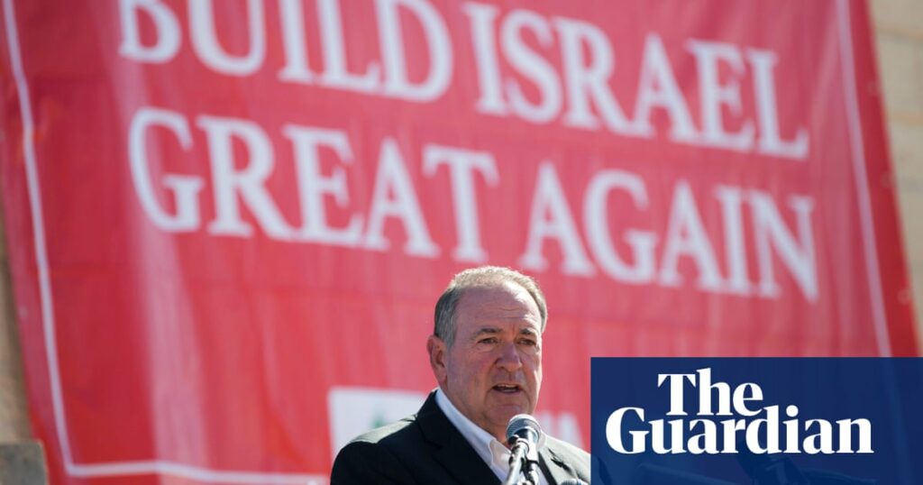 Trump picks hardliner Mike Huckabee as US ambassador to Israel