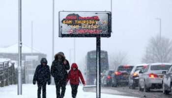 UK snow: Interactive weather map reveals exactly where 300-mile Arctic blast will hit