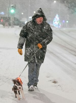 UK snow and ice forces schools to close as Storm Bert to wreak havoc across UK