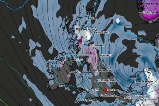 UK snow latest: New December maps reveal four-day blast of sub-zero temperatures on way