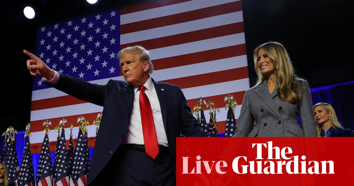 US election 2024 live: Donald Trump defeats Kamala Harris to win historic second term as president