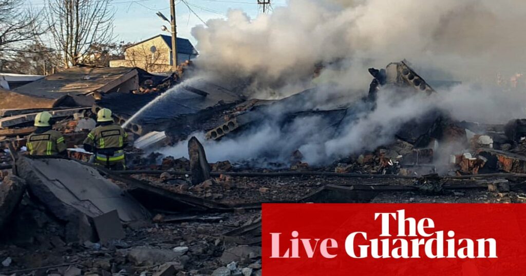 Ukraine war live: Russia launches massive missile strike, hitting energy grid and residential areas