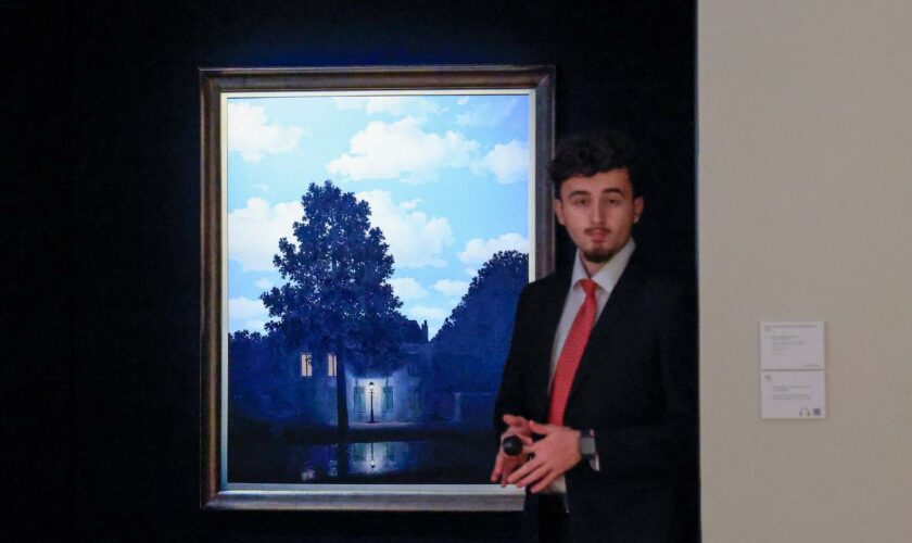 Un Magritte atteint 121 millions de dollars lors d’une vente chez Christie’s à New York