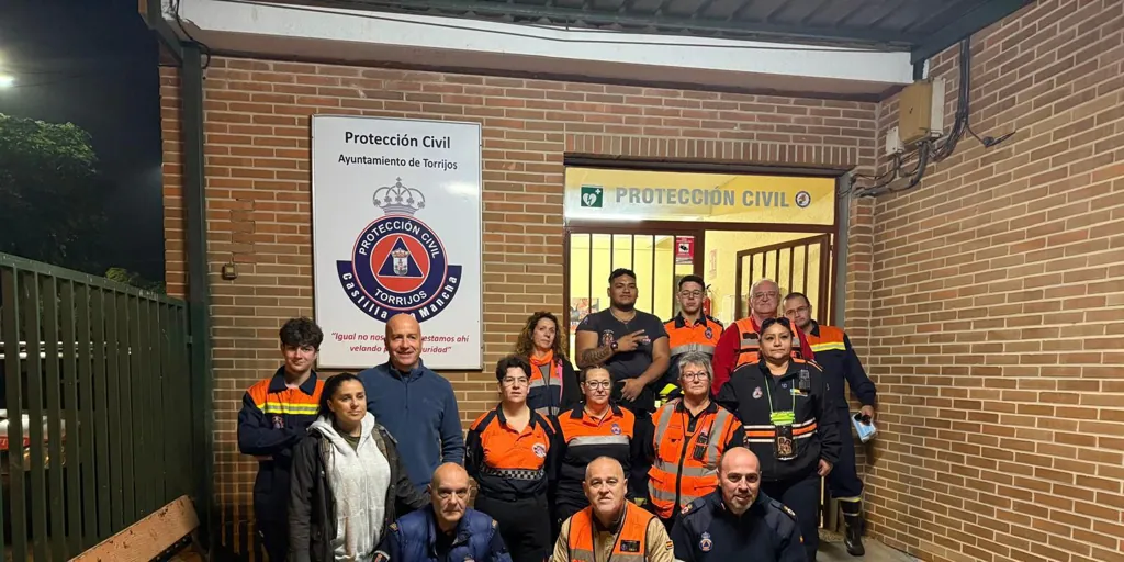 Un convoy de Toledo con ayuda para la Comunidad Valenciana suspende el viaje tras sufrir un accidente en Madridejos