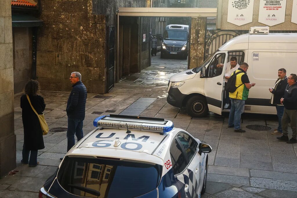 Un detenido por la muerte a golpes del dueño de una famosa carnicería de Santiago de Compostela