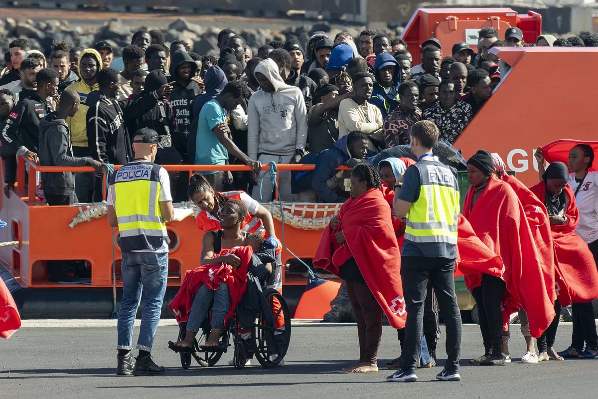 Un total de 256 inmigrantes son rescatados en aguas próximas a las Islas Canarias