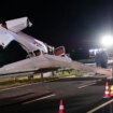 Unterfranken: Kleinflugzeug stürzt im Landeanflug ab