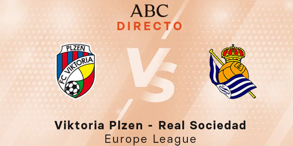 Viktoria Plzen - Real Sociedad en directo hoy: partido de la Europa League