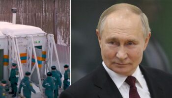 Vladimir Putin mass producing 'mobile nuclear bunkers' as tensions with West escalate