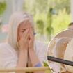 Watch heart-stopping moment Bake Off contestant destroys hanging showstopper cake just inches from the judging table in nightmare blunder