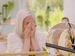 Watch heart-stopping moment Bake Off contestant destroys hanging showstopper cake just inches from the judging table in nightmare blunder