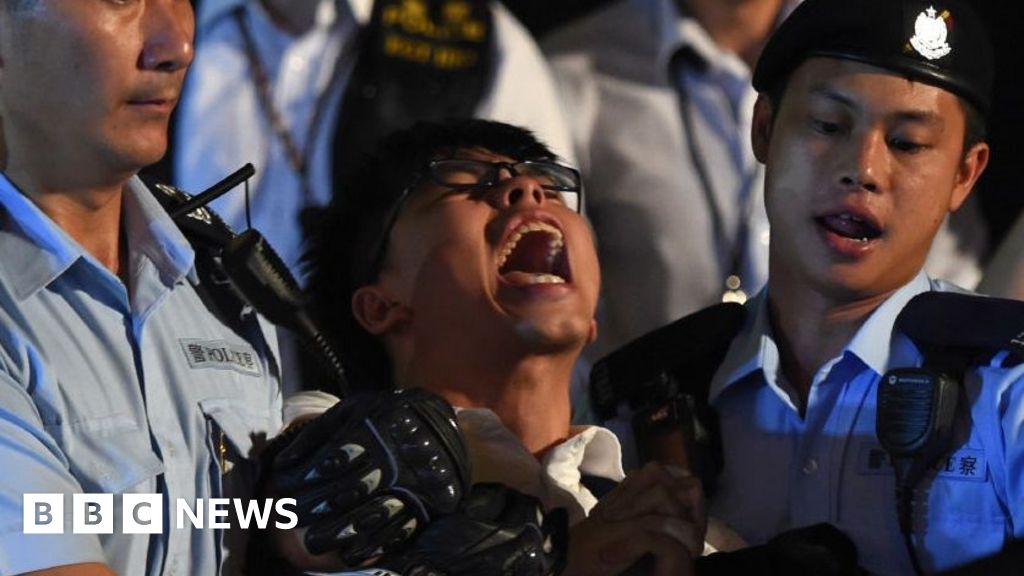 Who are the activists jailed in Hong Kong's largest national security trial?