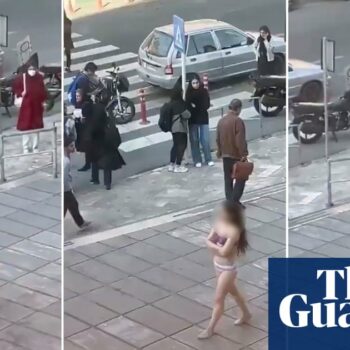 Woman arrested in Iran after stripping during anti-harassment protest