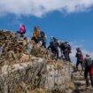 Woman climbs famous UK mountain – but is floored by what she finds at top