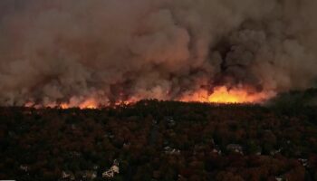 Wütende Waldbrände: "Wir hatten keine Zeit" – Feuer zerstört 130 Häuser in Kalifornien