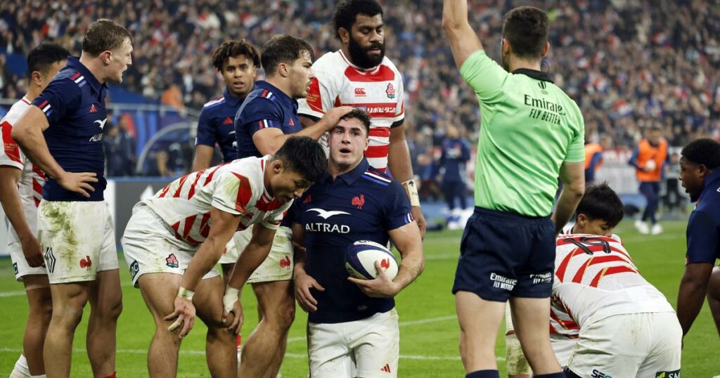 XV de France : en vidéo, tous les essais des Bleus lors de la démonstration face au Japon