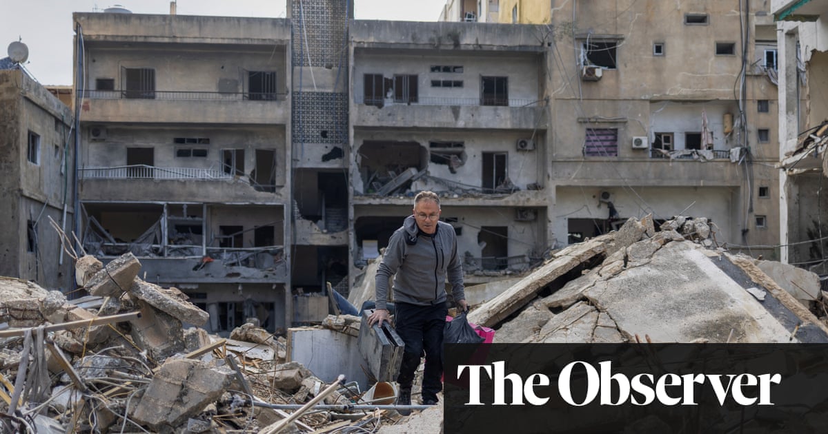 ‘We will fix our homes’: clean-up begins as Lebanon faces uncertain future