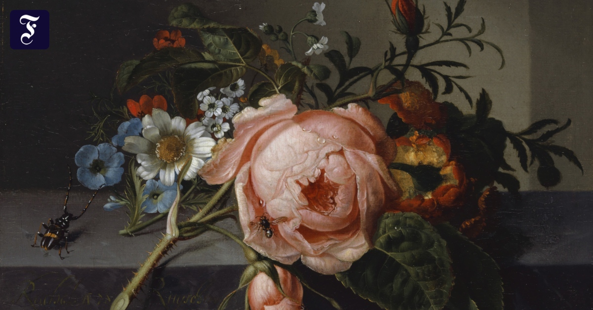 Blumenstillleben von Rachel Ruysch: Der vergängliche Augenblick der Blütenfülle