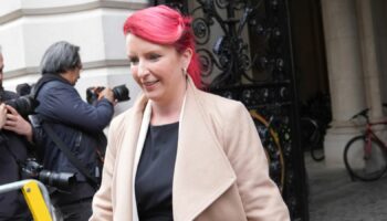 Transport Secretary Louise Haigh arrives in Downing Street, London, for a Cabinet meeting. Picture date: Tuesday October 8, 2024.