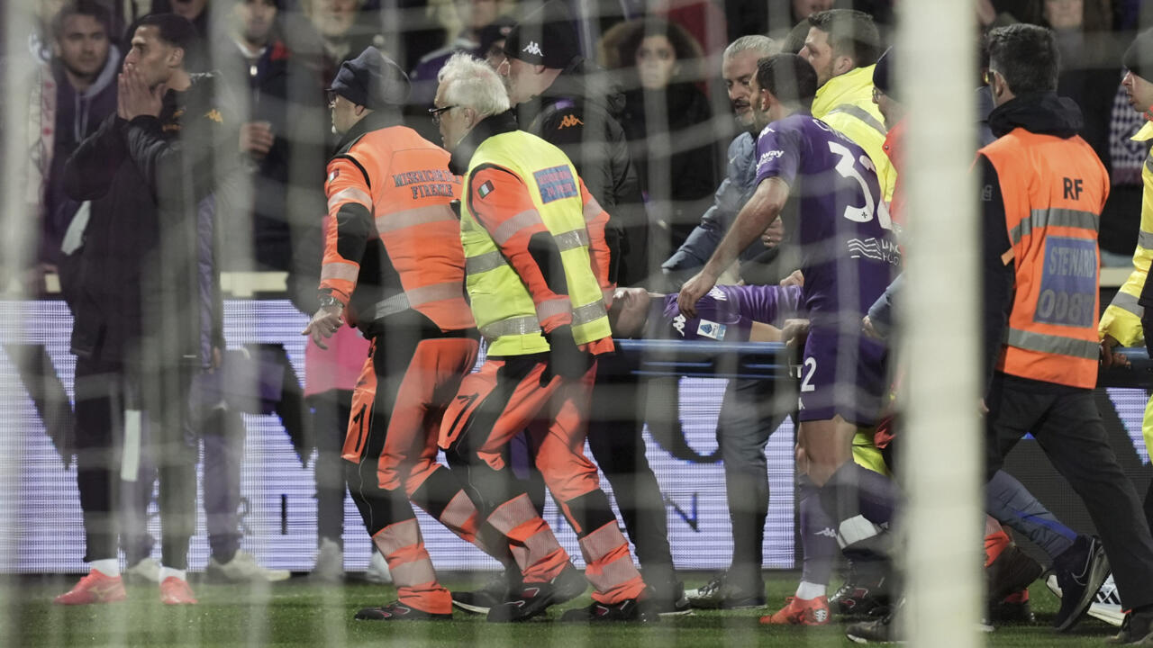 Football : Fiorentina-Inter arrêté définitivement après le malaise de Bove