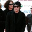 Bryar (left) with the band in Japan in 2007. Pic: Reuters