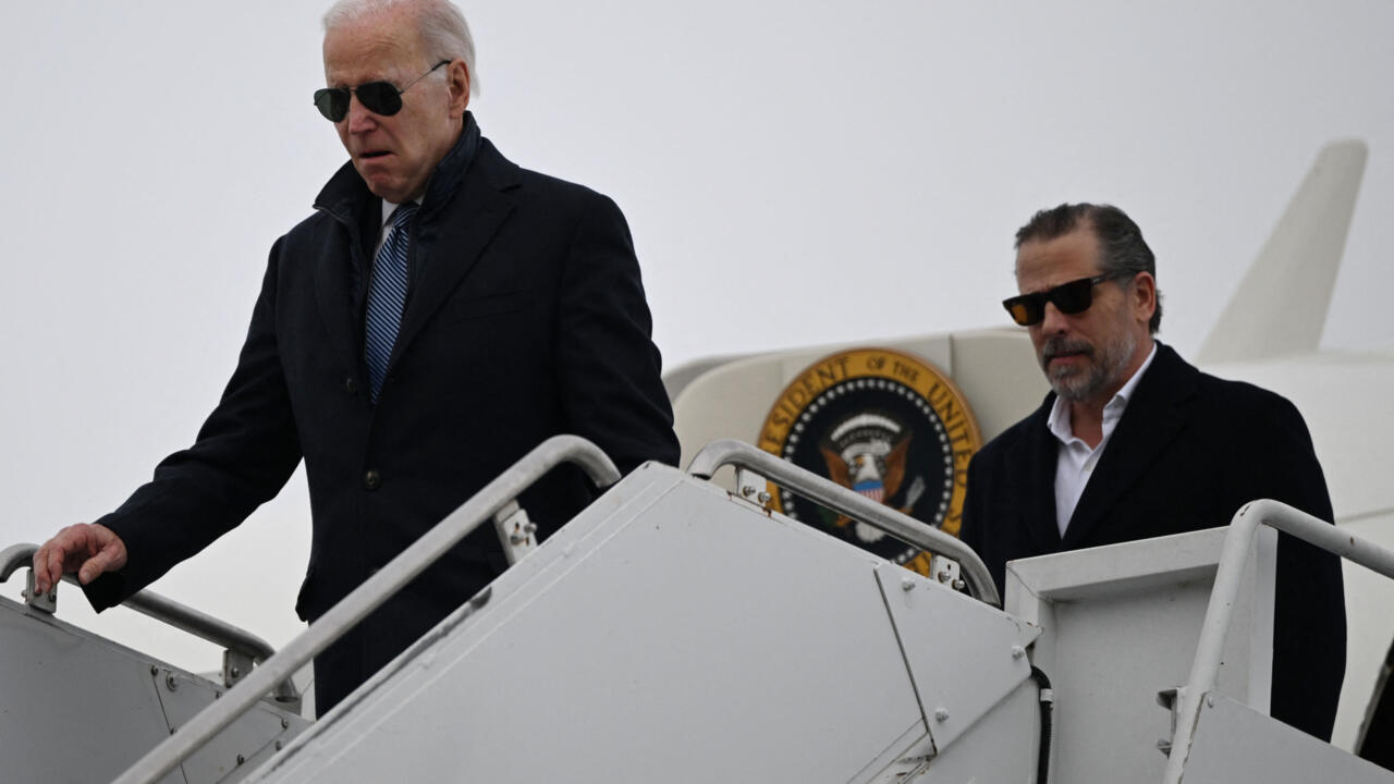 Joe Biden gracie son fils Hunter pour des affaires de fraude et détention illégale d'arme à feu