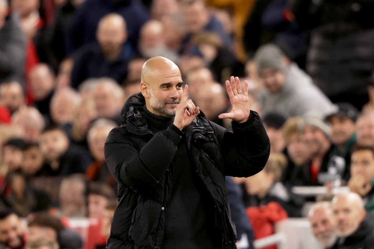 Pep Guardiola did not expect ‘sacked in the morning’ chants at Anfield