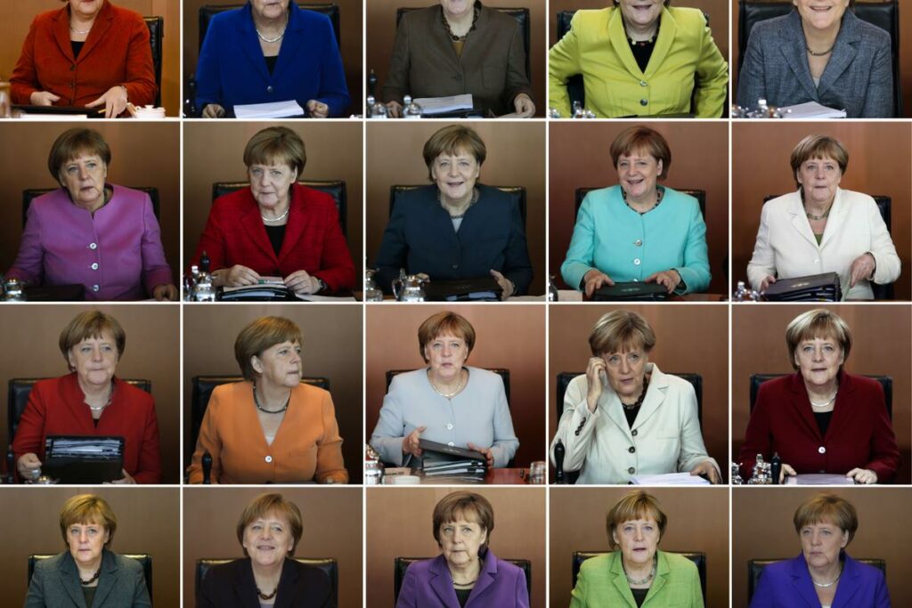 Angela Merkel ou l’art de prendre une veste