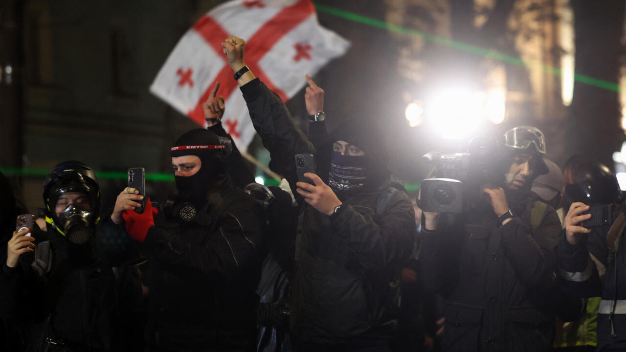 En Géorgie, la mobilisation pro-européenne ne montre "aucun signe d'arrêt", selon la présidente