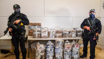 Australian police seize record cocaine haul worth £400m as ‘mothership’ remains out of reach