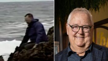 Neighbours fans recall iconic Harold Bishop scene where actor Ian Smith is swept out to sea