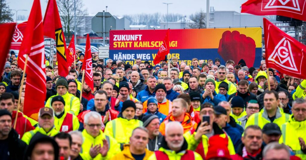 Chez Volkswagen, le syndicat IG Metall entame une grève d’avertissement